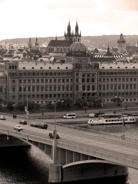 チェコ共和国のプラハの眺め — ストック写真