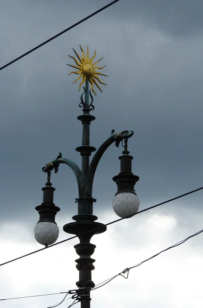 プラハの街灯 — ストック写真
