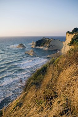 Deniz cliff view, corfu, Yunanistan