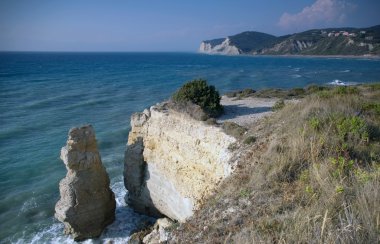 aşınmış deniz cliff view