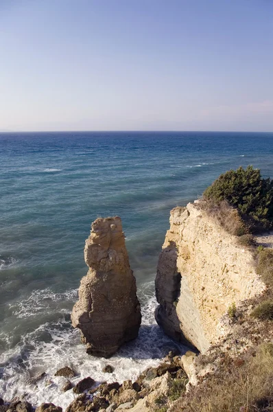 aşınmış deniz cliff view
