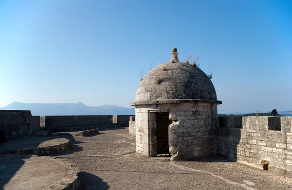 Fortaleza grega antiga em Kerkyra — Fotografia de Stock
