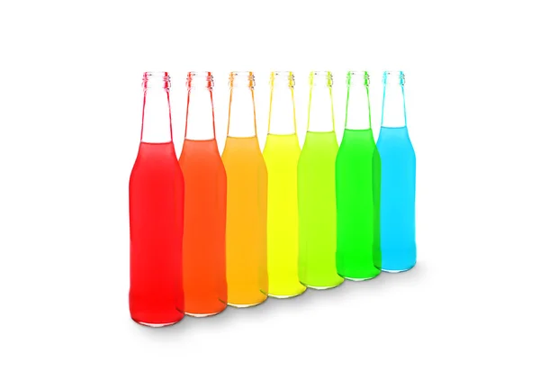 stock image Rainbow beverages