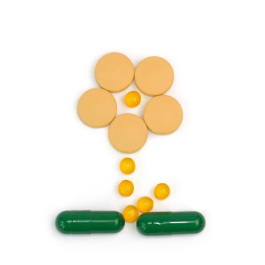 Vitamine flower clipart