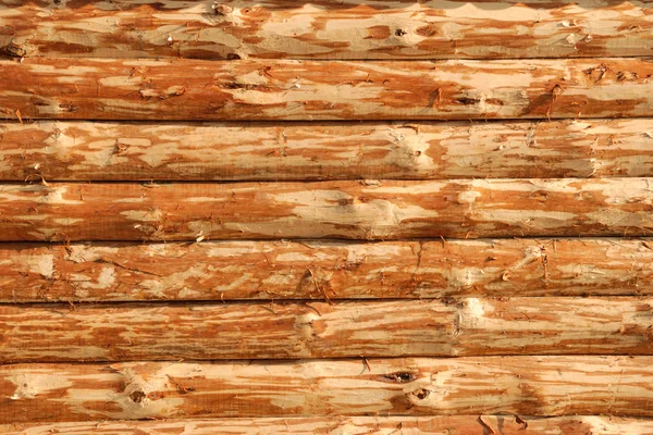 stock image Background of untreated logs