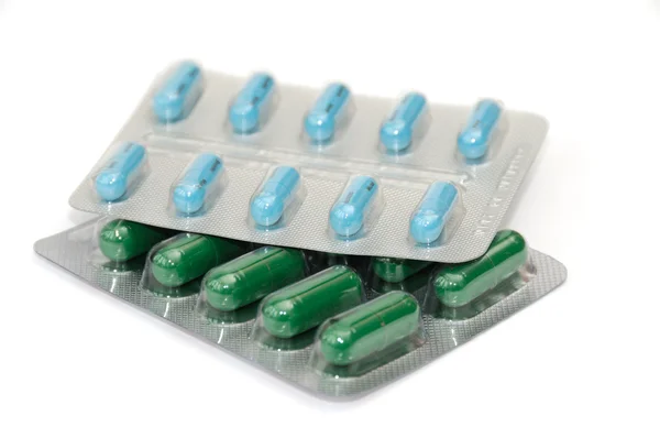 Geneesmiddelen in capsules — Stockfoto