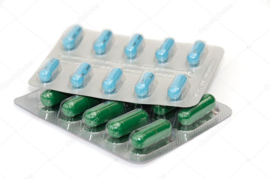Medicines in capsules