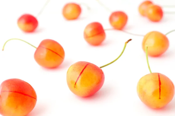 甜多汁的樱桃背景 — 图库照片