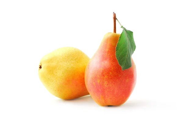 Pears on white — Stock Photo, Image