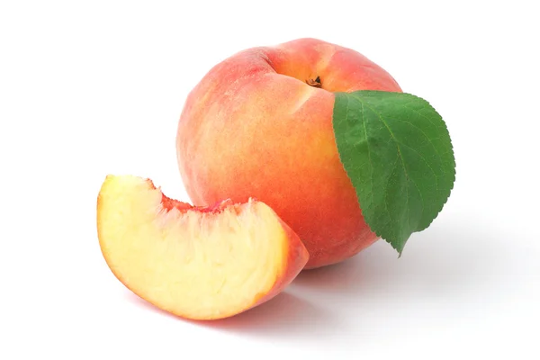 Juicy peaches - Stock Photo.