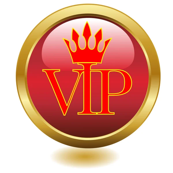 Vip icon gold.vektor — Stockvektor