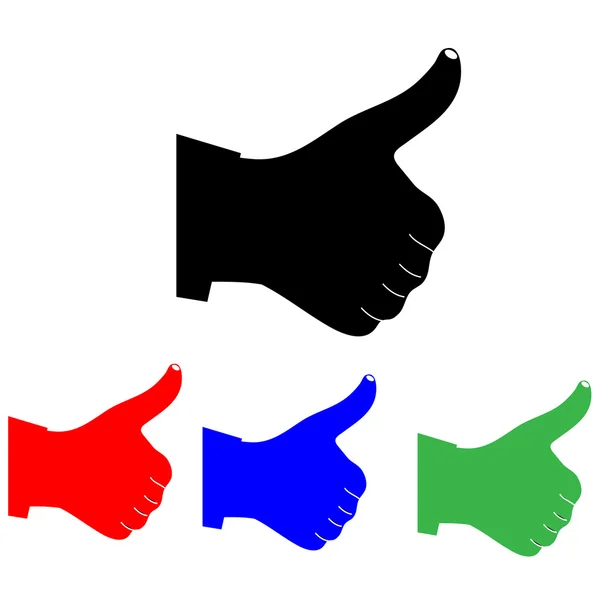 Χέρι gesture.vector — Διανυσματικό Αρχείο