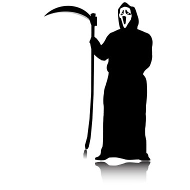 Grim reaper.Vector clipart