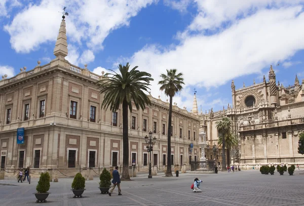 Kathedrale in Sevilla — Stockfoto