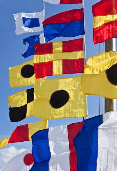 Signal flags — Stock Photo, Image