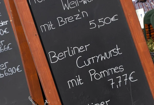 Berliner Currywurst — Foto Stock