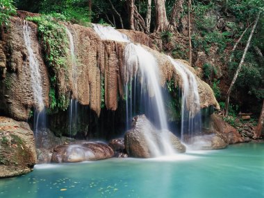 Erawan Falls clipart