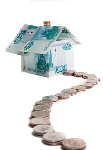 Money House — Stock Photo, Image