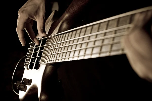 Basová kytara — Stock fotografie