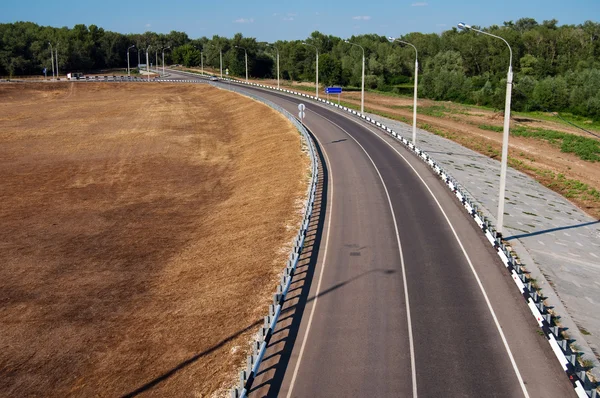 stock image Empty Road Curve