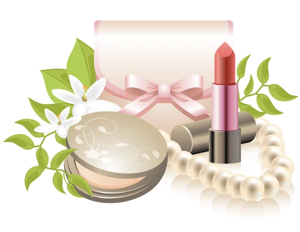 stock vector Cosmetics (make-up)