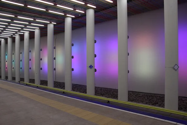 Metrostation em Roterdão — Fotografia de Stock