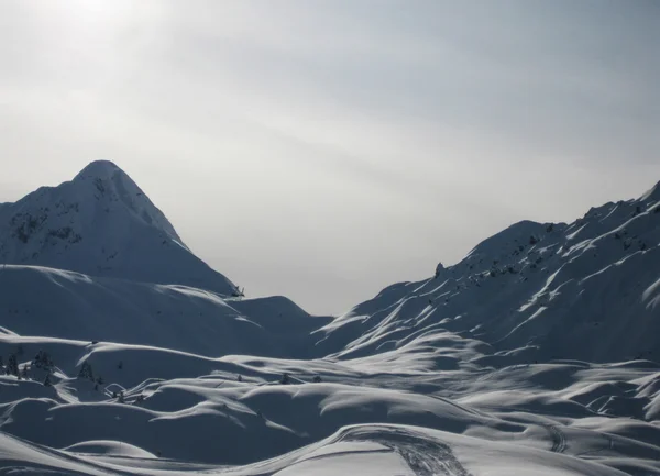 Белые горы — стоковое фото
