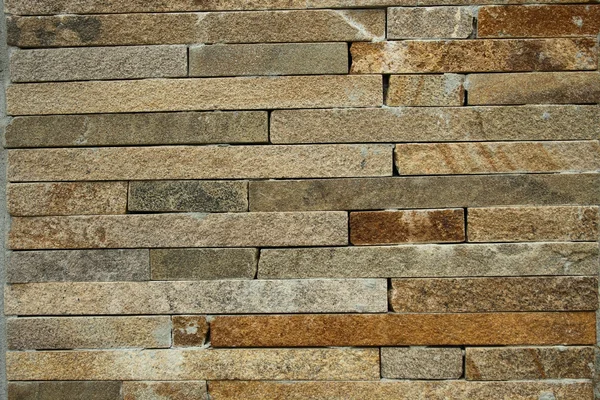 Parallel sandstone bricks background — Stock Photo, Image