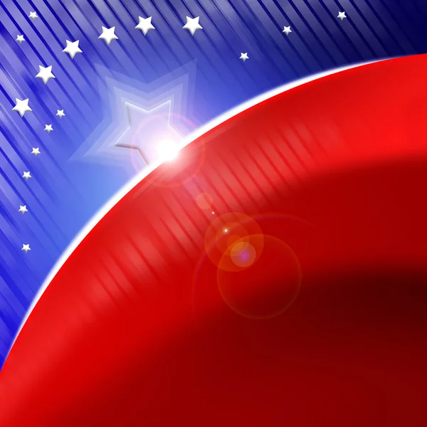American flag stylized background — Stock Photo, Image