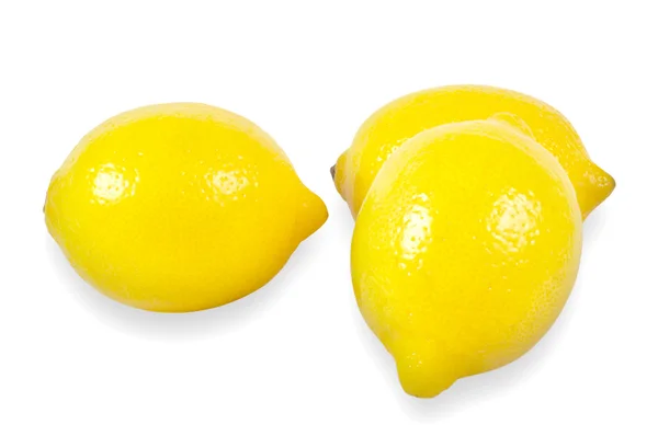 Три лимона — стоковое фото