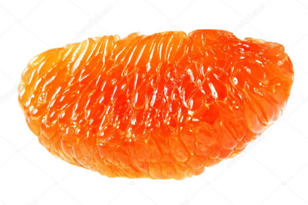 Orange Slice Peeled — Stock Photo © Grauvision 3112856
