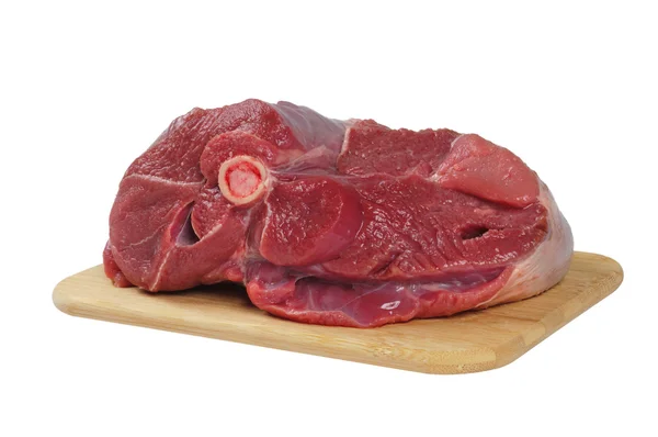 Det hela bit fårkött — Stockfoto