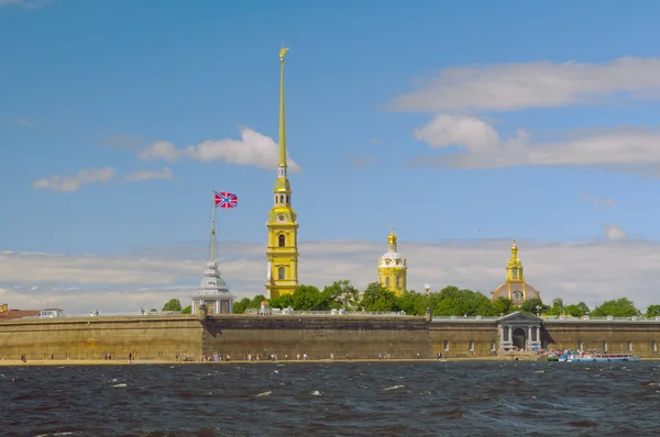 Russia, San Pietroburgo, Fortezza di Pietro e Paolo — Foto Stock