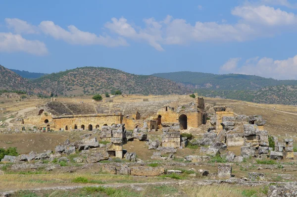 Hierapolis amfiteater. Turkiet — Stockfoto