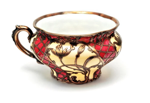 Tasse de thé antique — Photo