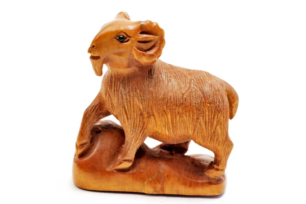 木製の牡羊座 — ストック写真
