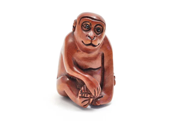 Wooden monkey — Stock Photo, Image