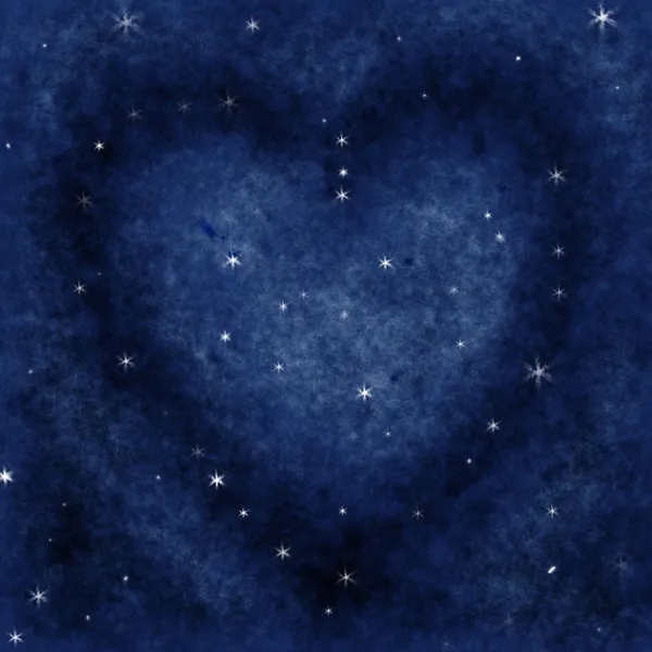 stock image Heart from galaxy