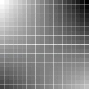 Black and white square mosaic background clipart