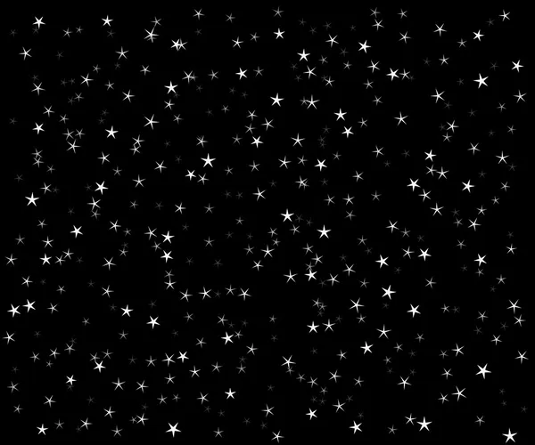 Stars vector night sky — Stock Vector © SvetlanaR #3695445