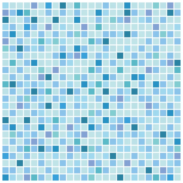 Mosaïque bleu fond — Image vectorielle