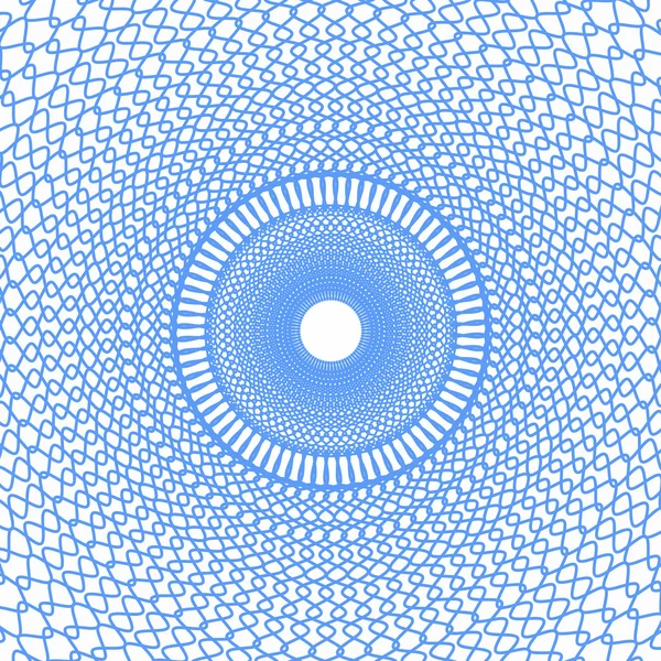 stock vector Spirograph blue pattern