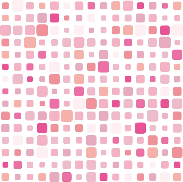 Mozaika růžové pozadí — Stockový vektor