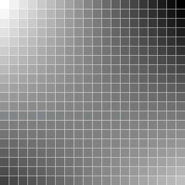 Preto e branco quadrado mosaico fundo — Vetor de Stock