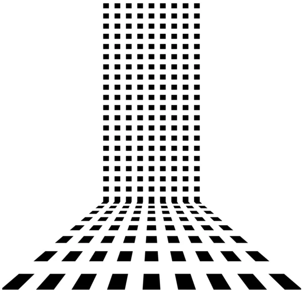 点線のレトロな抽象的な背景 — ストックベクタ