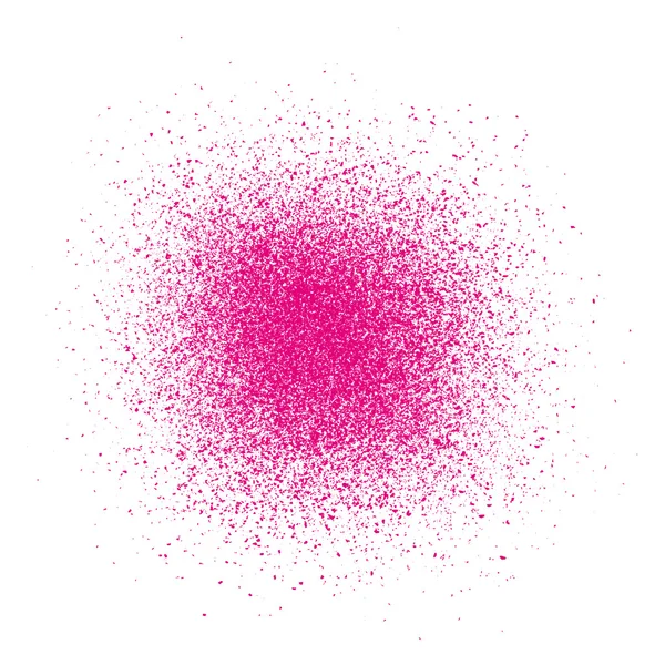 Ink pink splat — Stock Vector