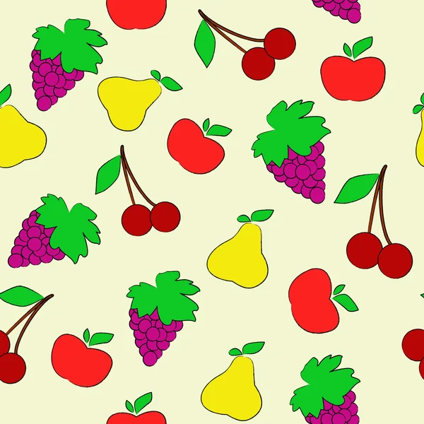 水果背景 — 图库矢量图片