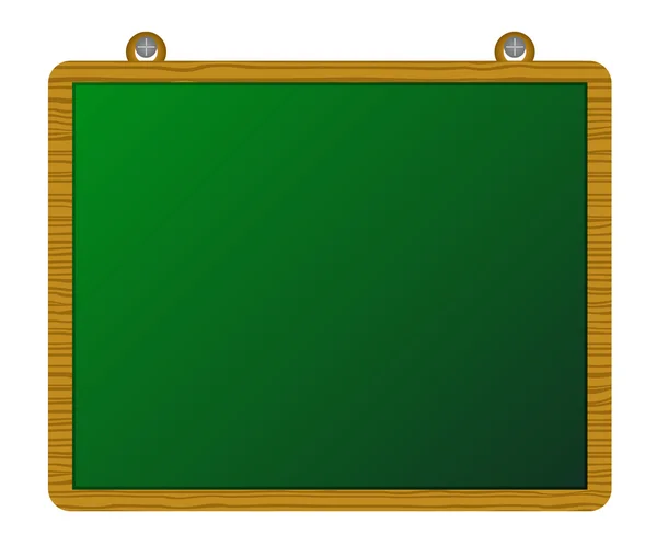 Ahşap greenboard — Stok Vektör