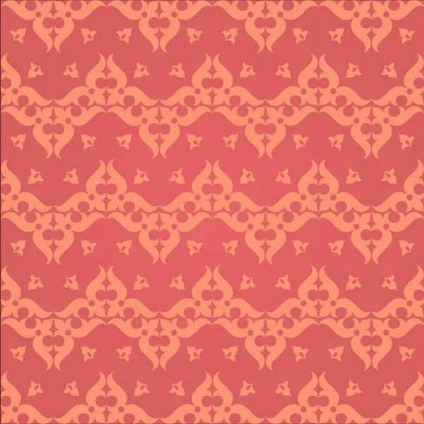 Diseño ornamento patrón rosa — Vector de stock