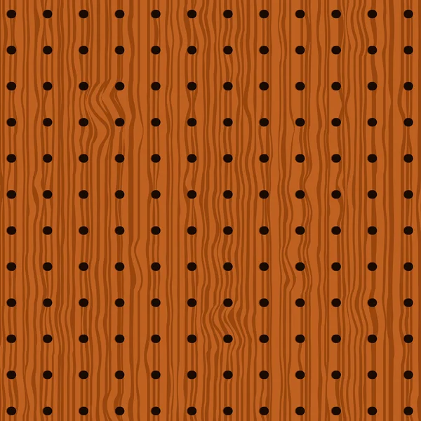 Patrón de madera con círculos — Vector de stock